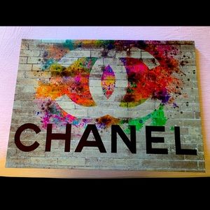 Beautiful hand painted channel canvas 😍
